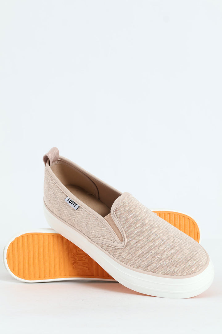 Rosa Slip On Shoe - Wheat