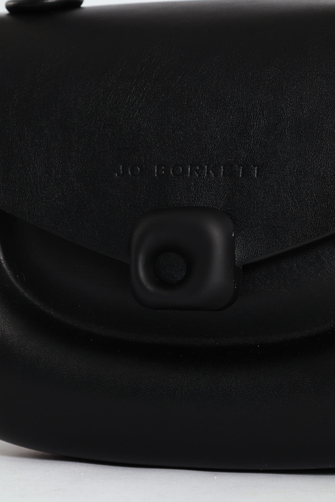 Florence Flap Bag With Top Handle - Black