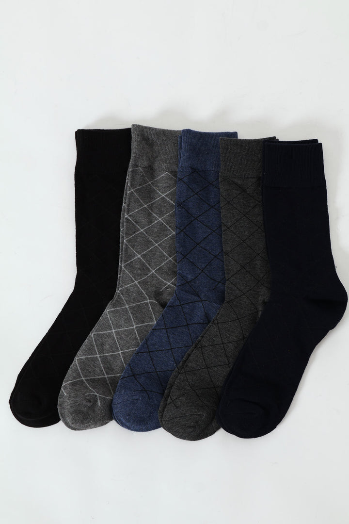 5 Pack Anklet Socks - Multi