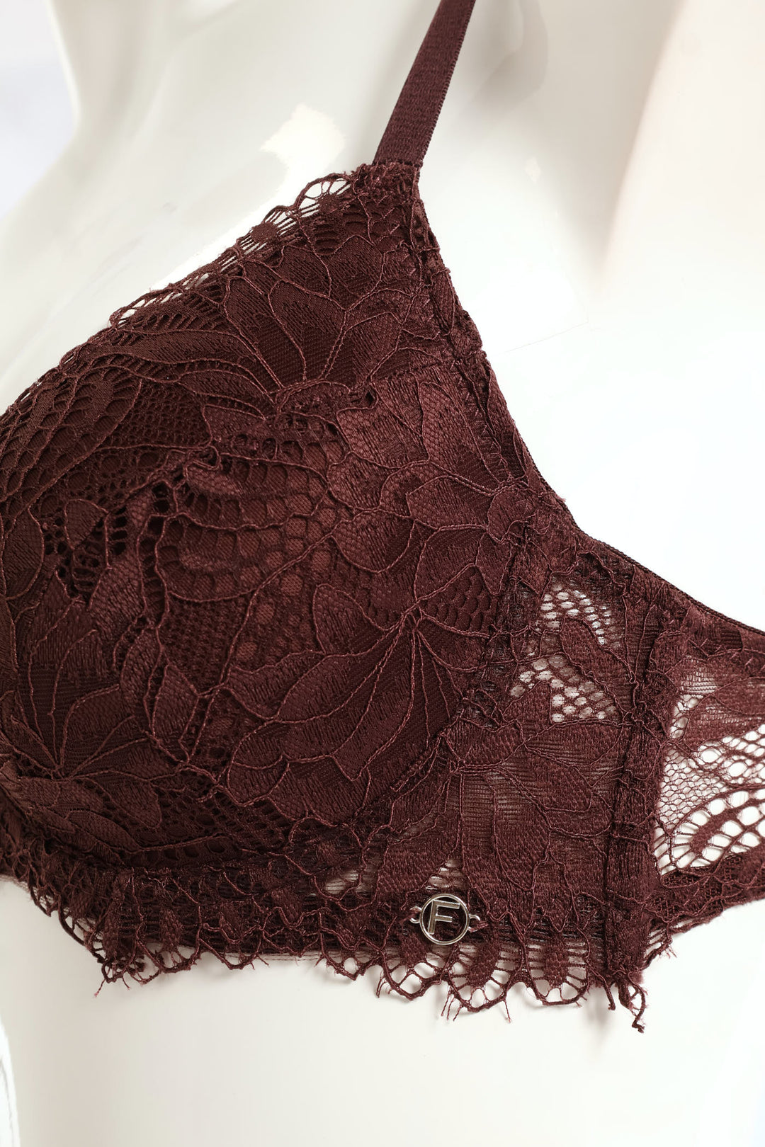 2 Pack Galloon Lace T-Shirt Bra - Caramel/Espresso