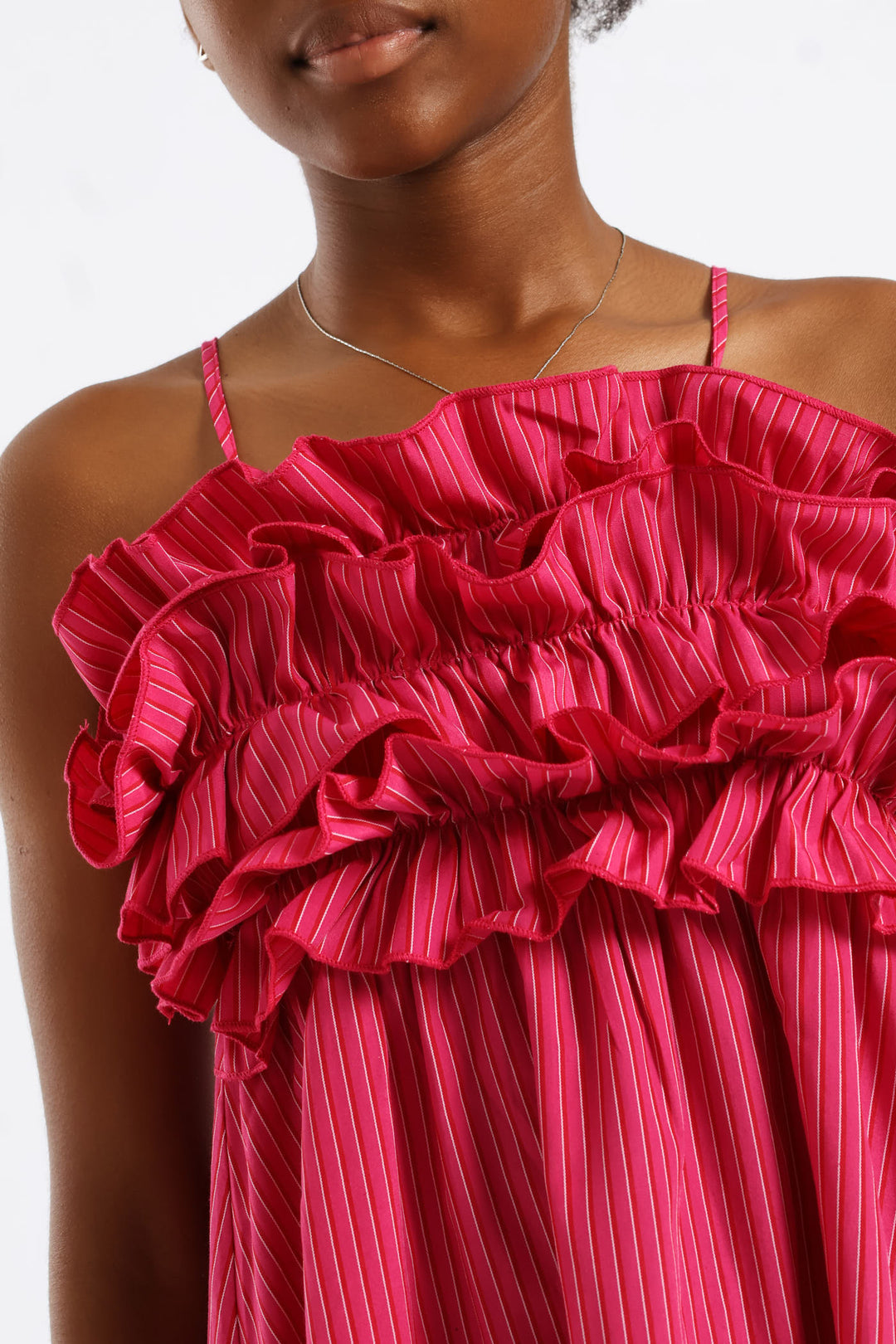 Girls Rara Bodice Dress - Magenta