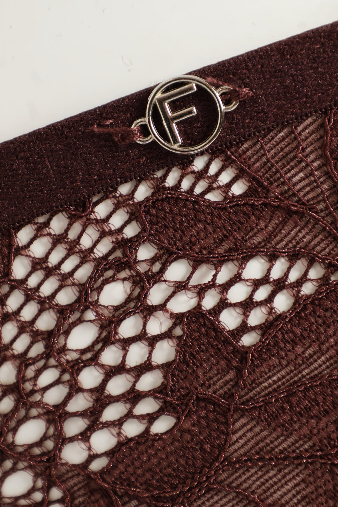 3 Pack Galloon Lace Brazilian Panties - Caramel/Espresso