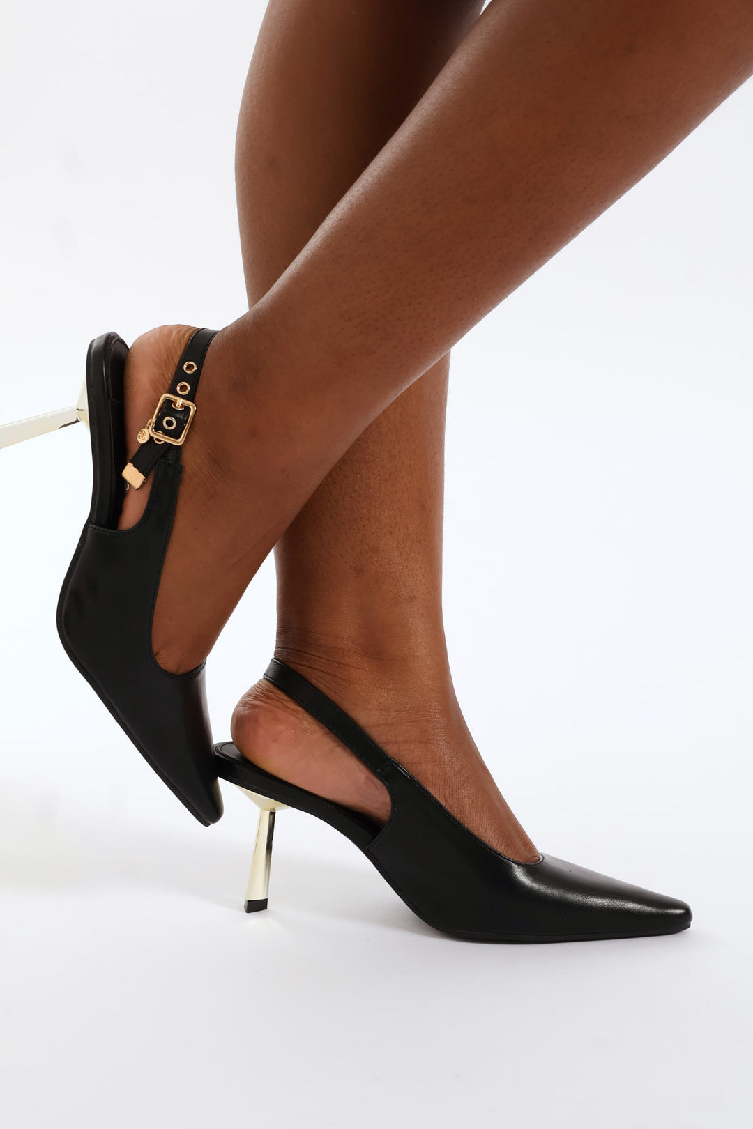 Roseca 1 Slingback Heel - Black