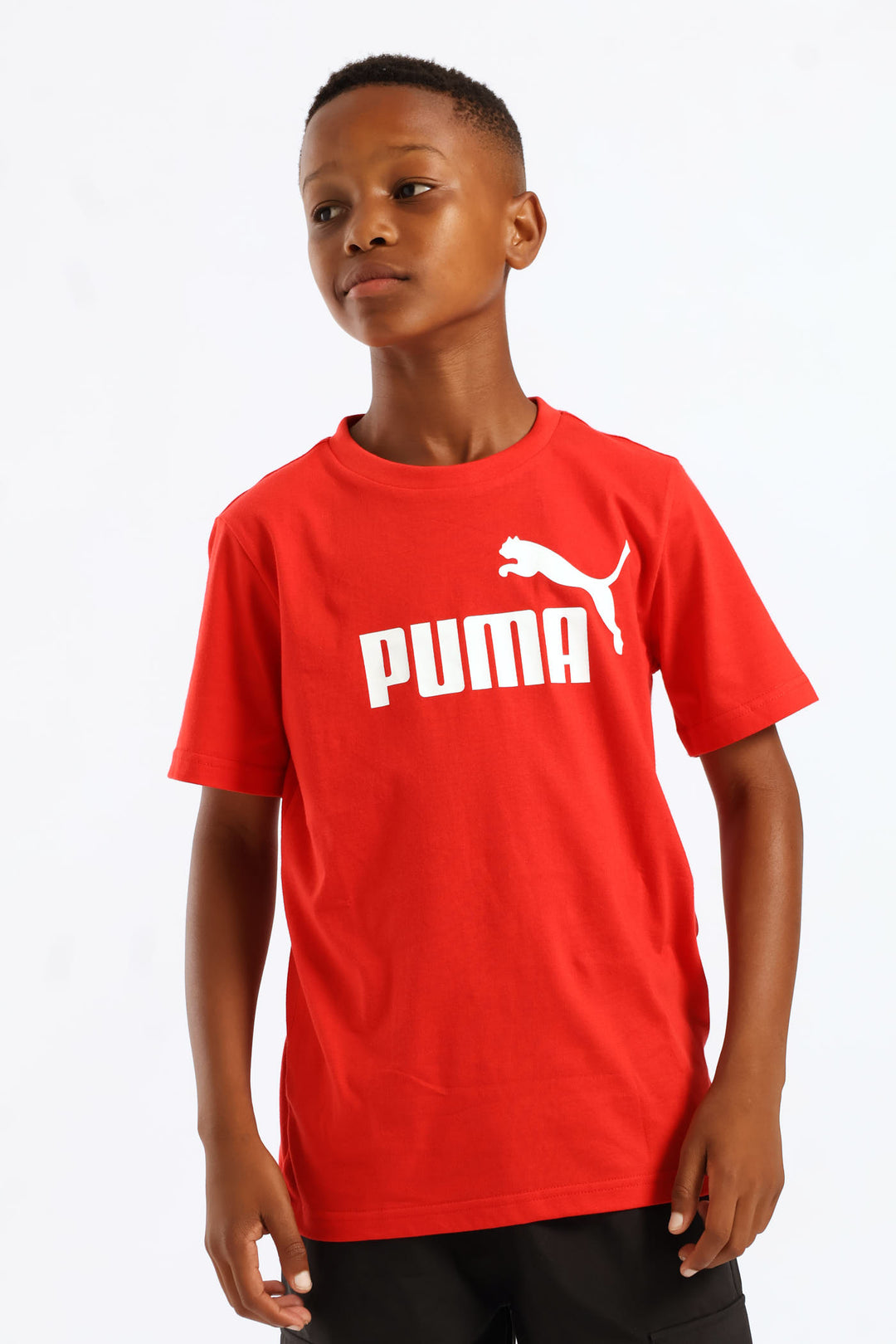 Boys Essential No. 1 Logo Tee - Red