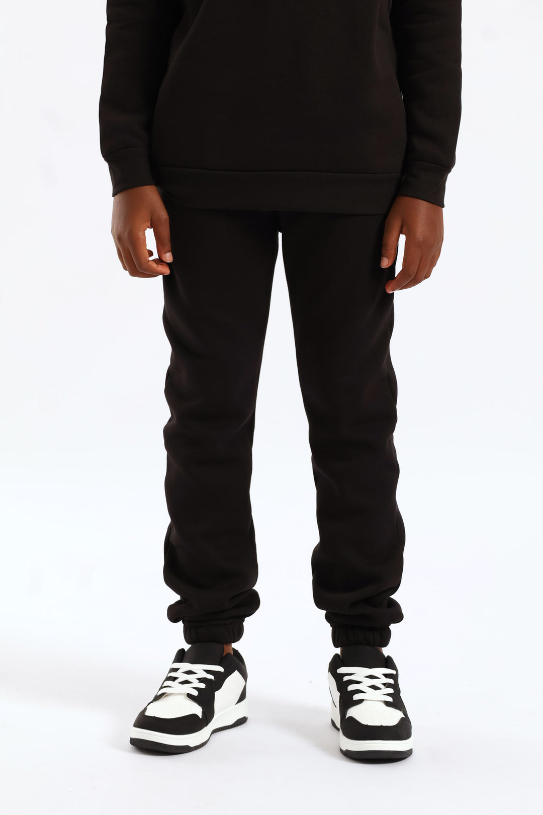 Boys Basic Fleece Jogger - Black