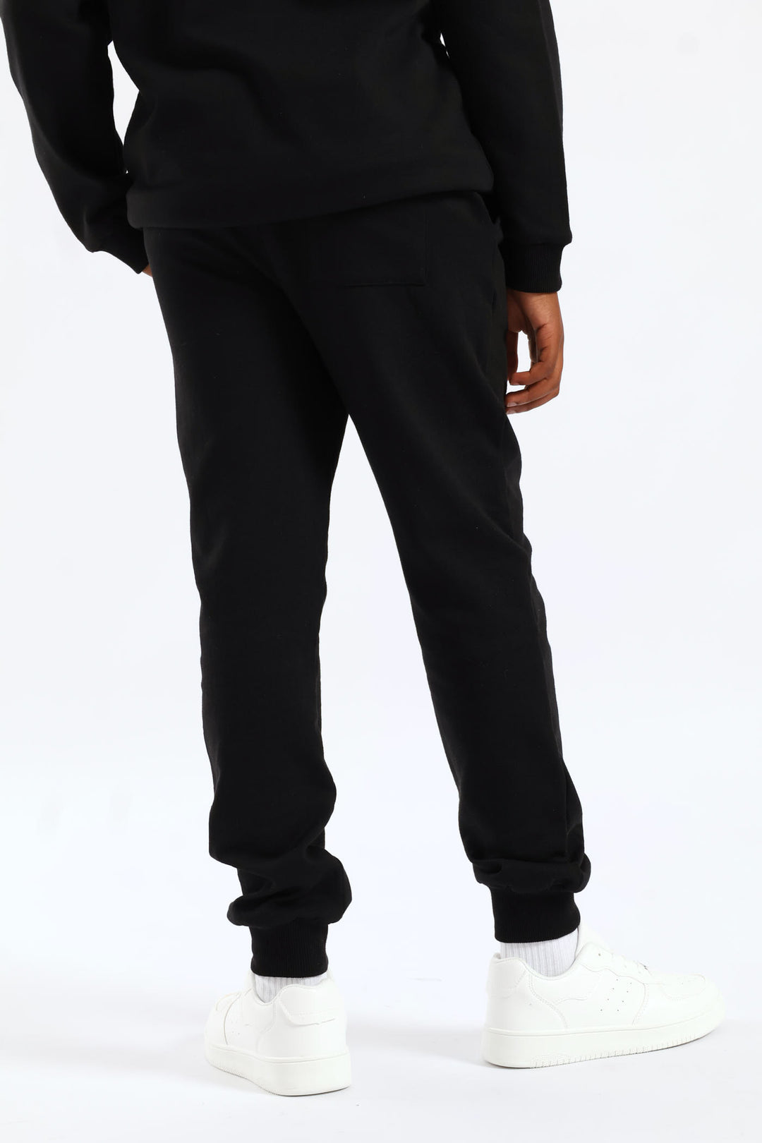 Boys Mr Beast HD Print Joggers - Black