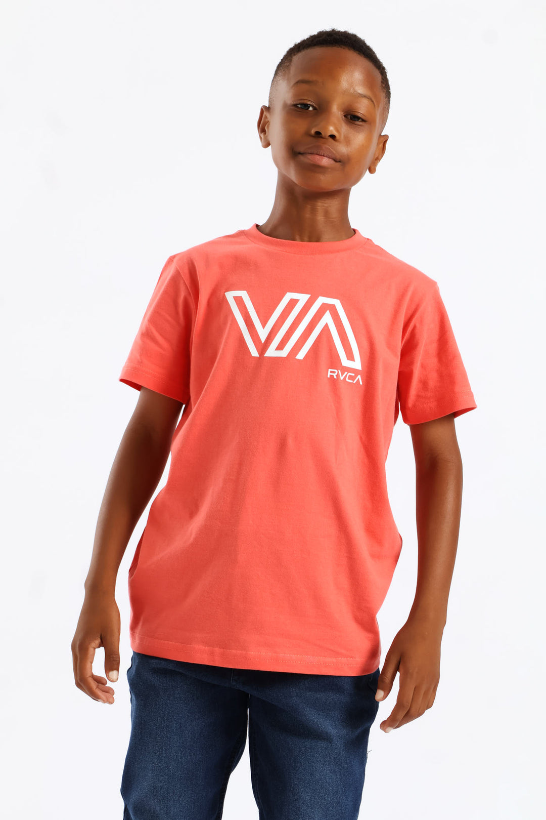 Boys Logo Tee - Red