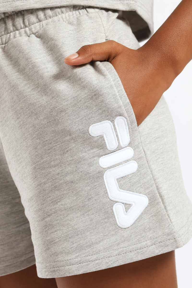 Girls Gabby Sweatpants - Grey Melange