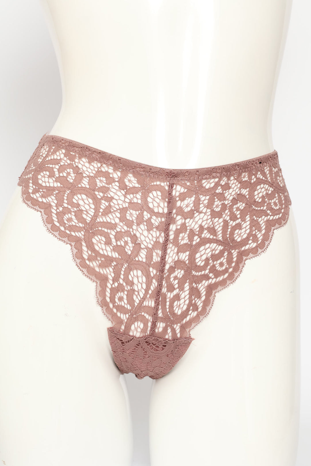 3 Pack Lace Thong Panties - Teal/Stone/Seafoam