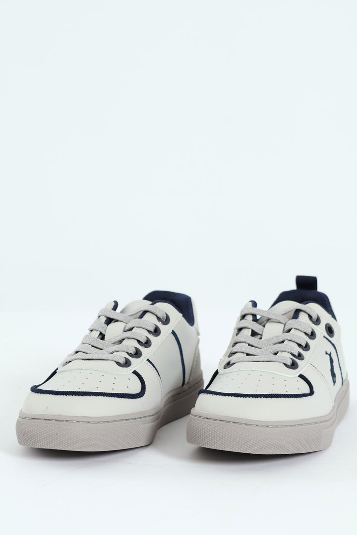 Boys Court Sneaker - Grey