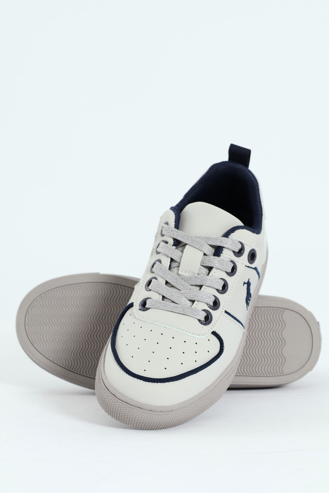 Boys Court Sneaker - Grey