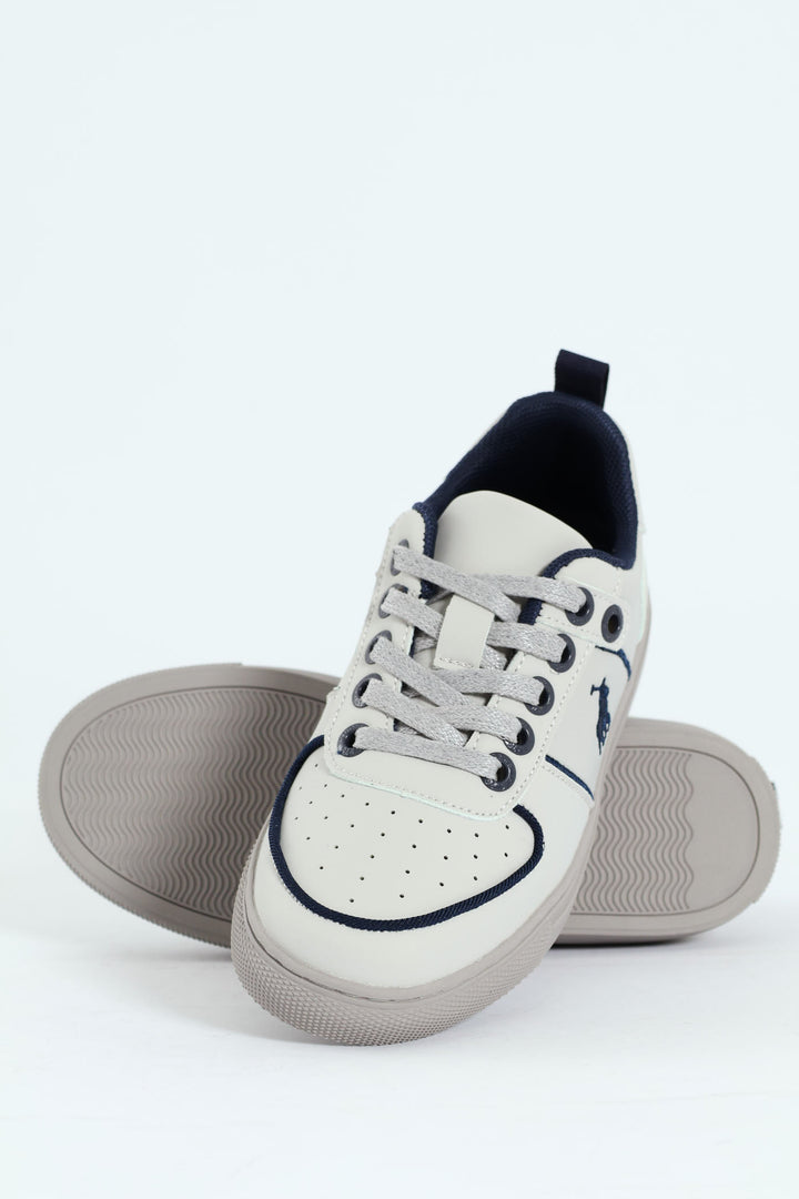 Boys Court Sneaker - Grey