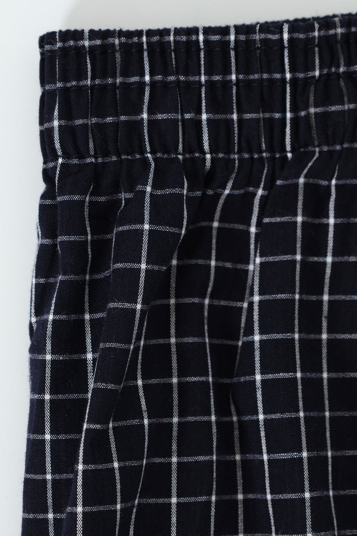 Single Fashion Woven Boxer - Blue