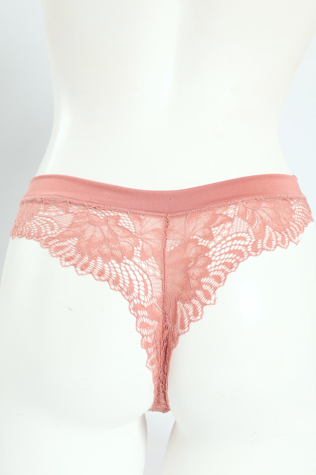 3 Pack Shiny Thong Panties - Seashell/Coffee/Amber