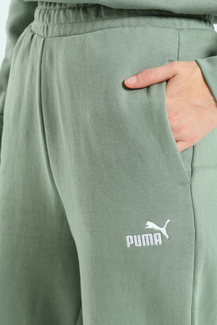 Essential Small No. 1 Logo Comfort Sweatpants - Green
