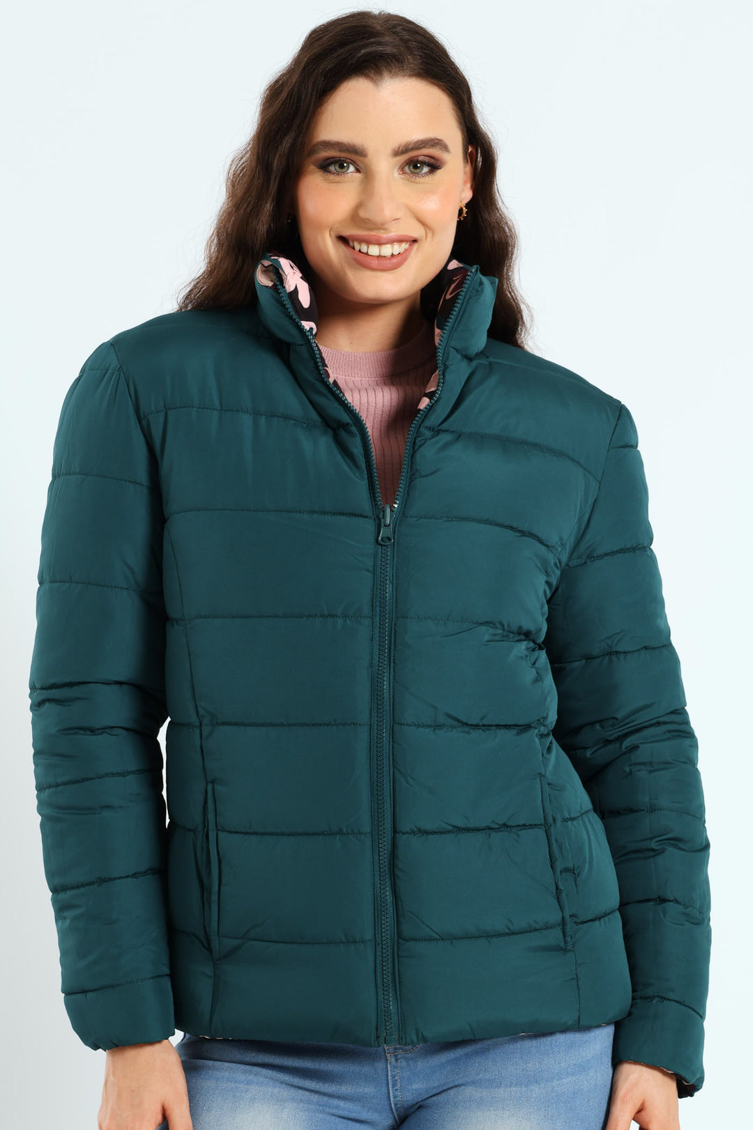 Reversible Puffer Jacket - Multi