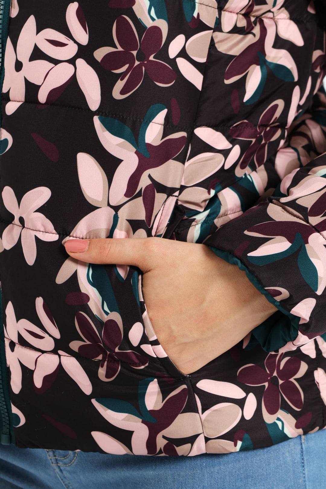 Reversible Puffer Jacket - Multi