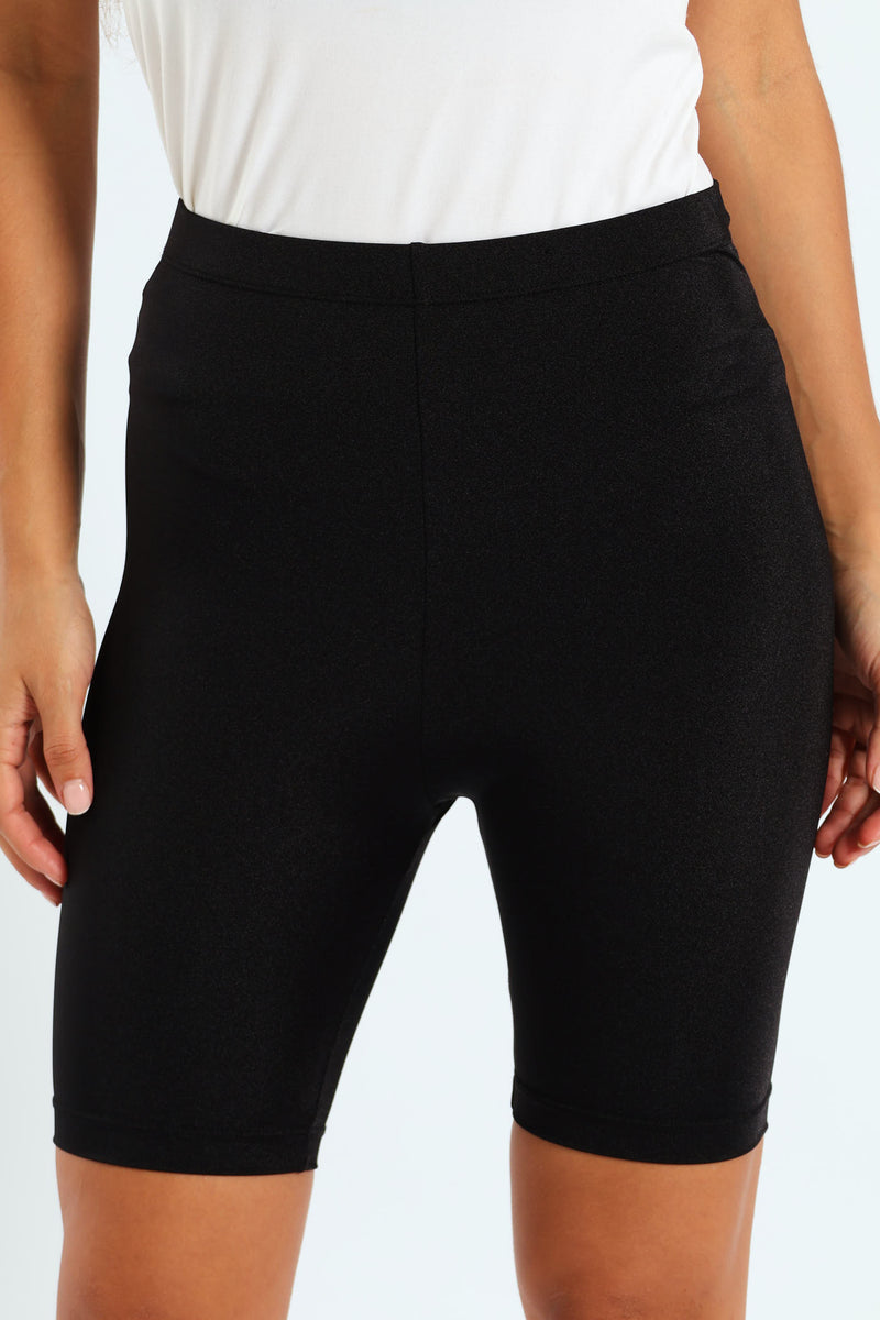 2 Pack Cycle Short - Mocha/Black