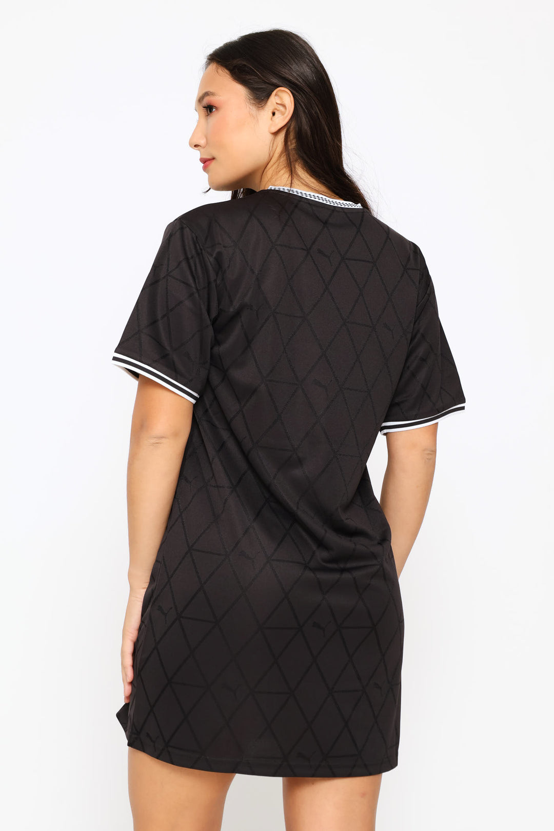 Graphics Logo Tee Dress - Black