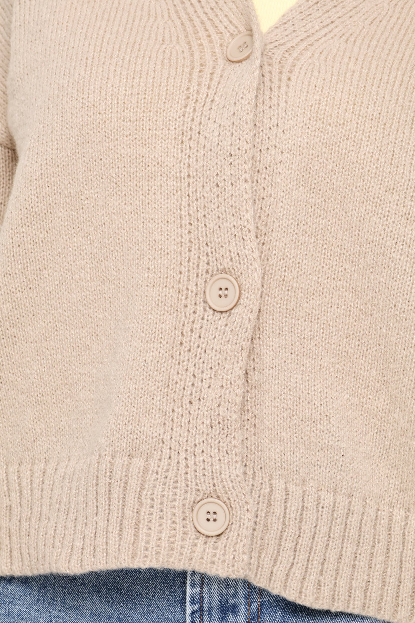 Ladies Limoncello Open Cardigan - Nude – Edgars