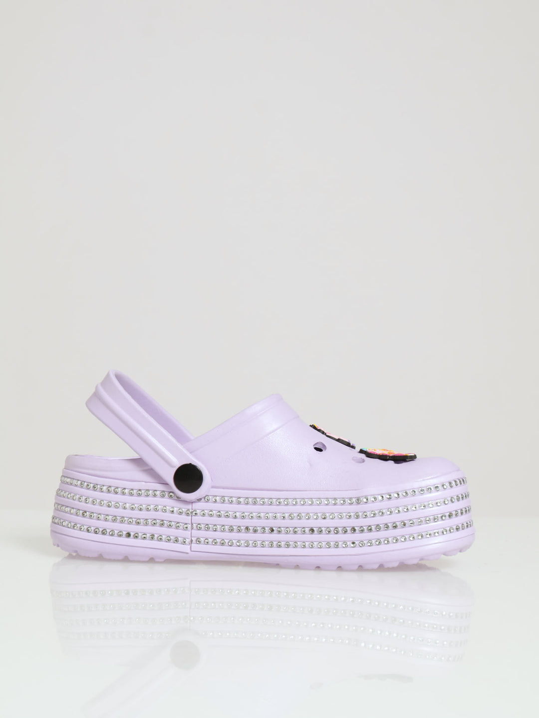 Pre-Girls Platform Clog - Lilac