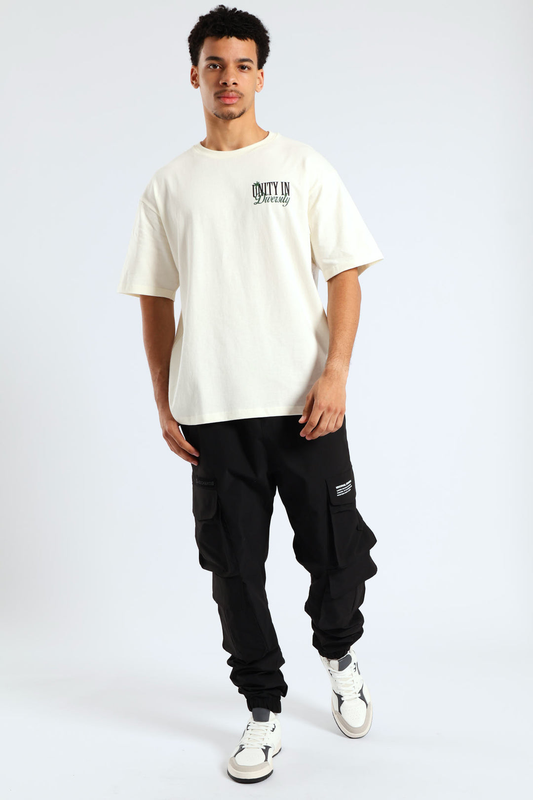 Unity Oversized T-Shirt - Ecru