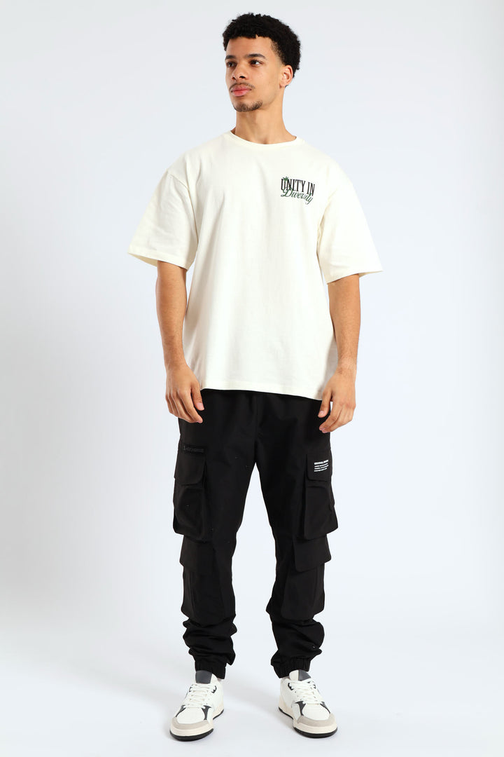 Multi Pocket Cargo Pants - Black