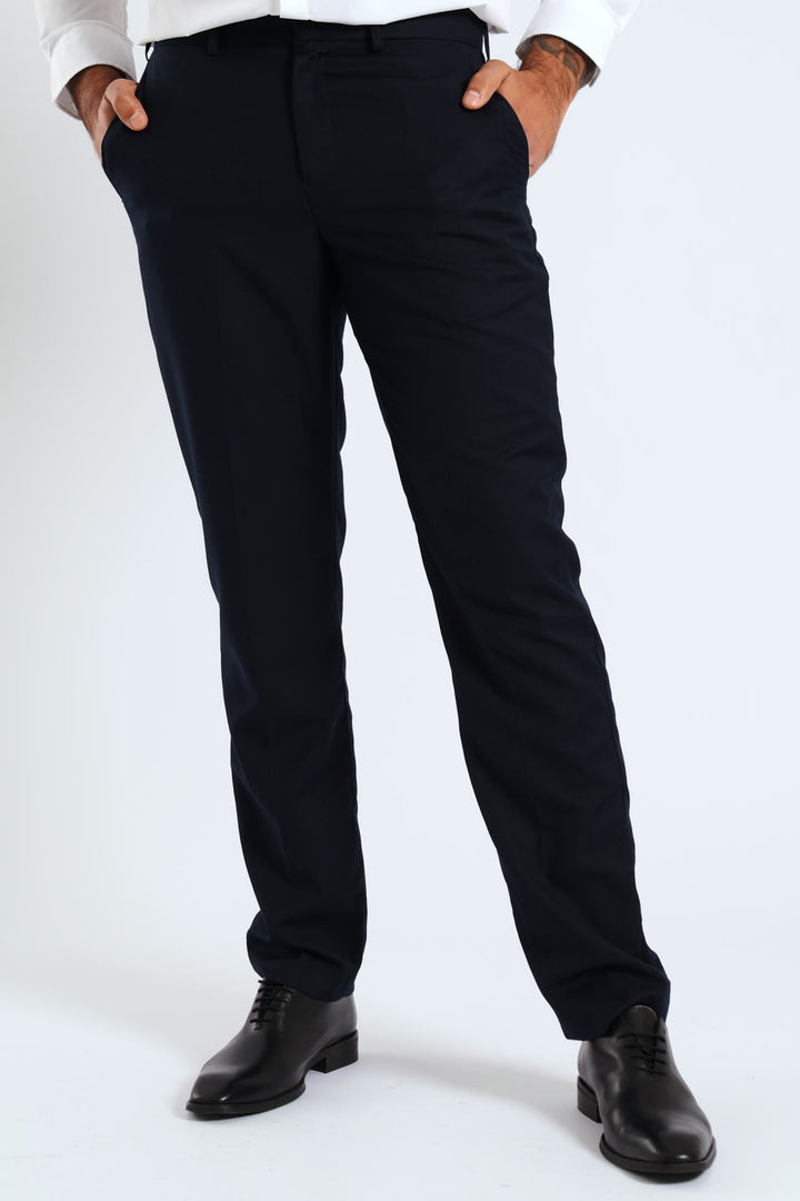 Basic Smart Trouser - Navy
