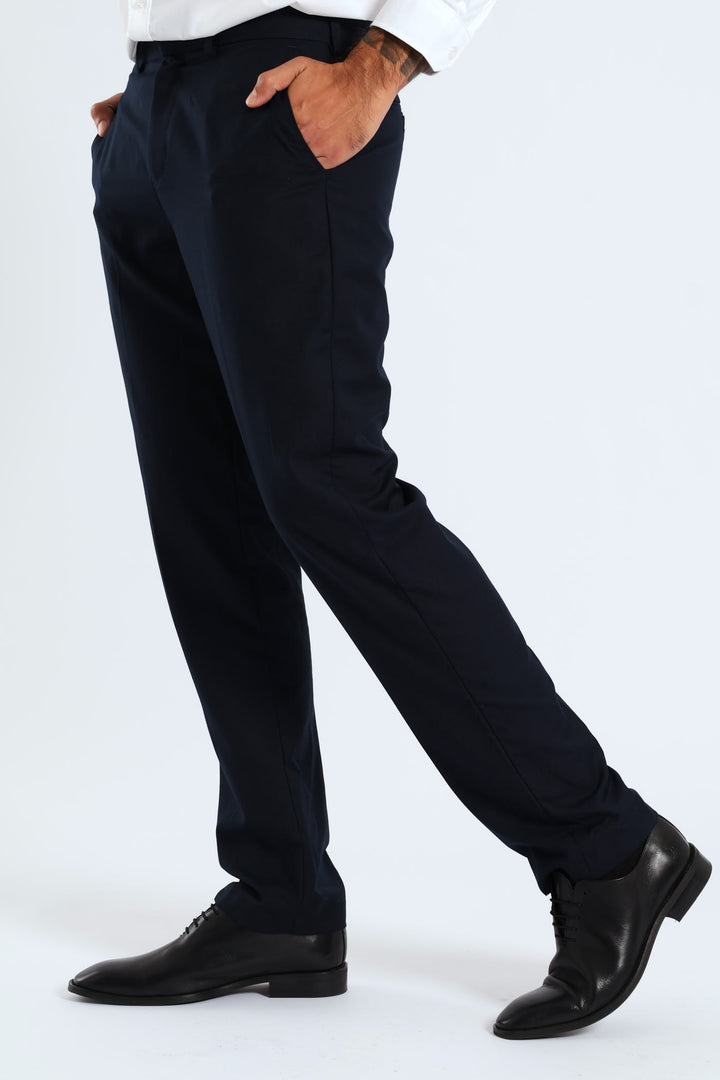 Basic Smart Trouser - Navy