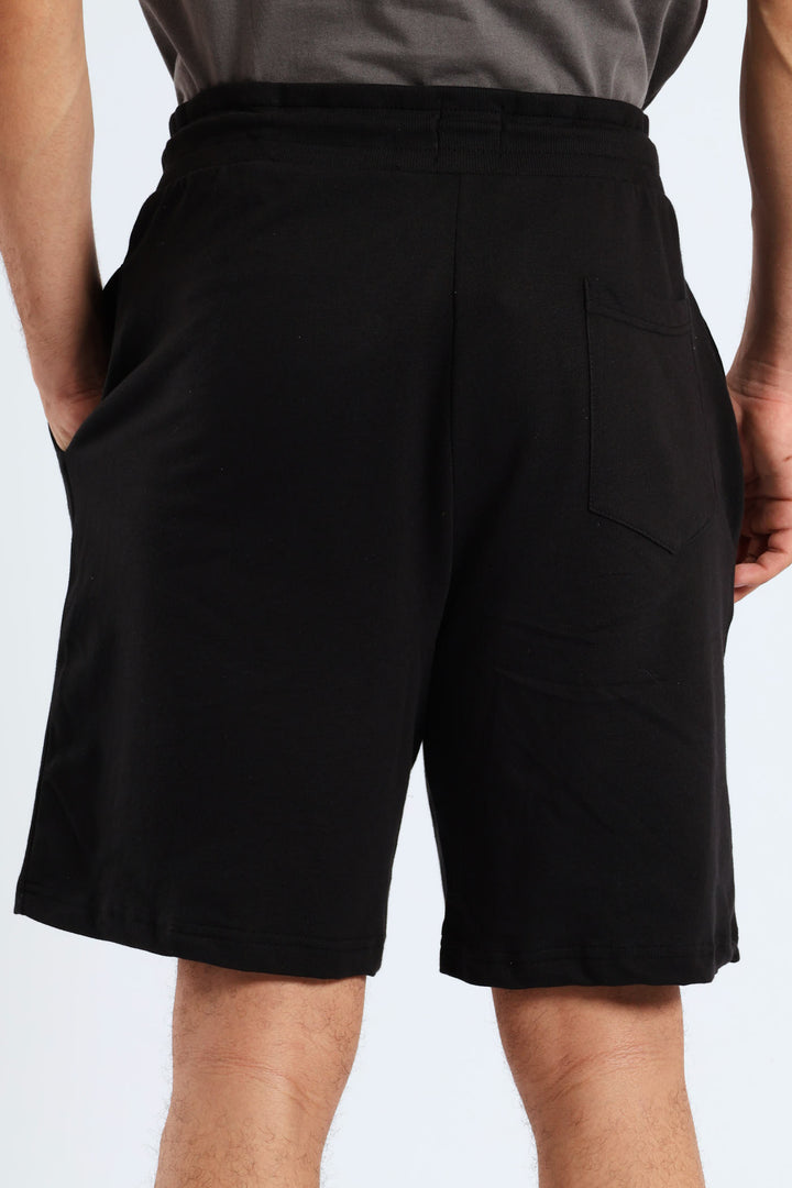 Basic Fleece Short - Black