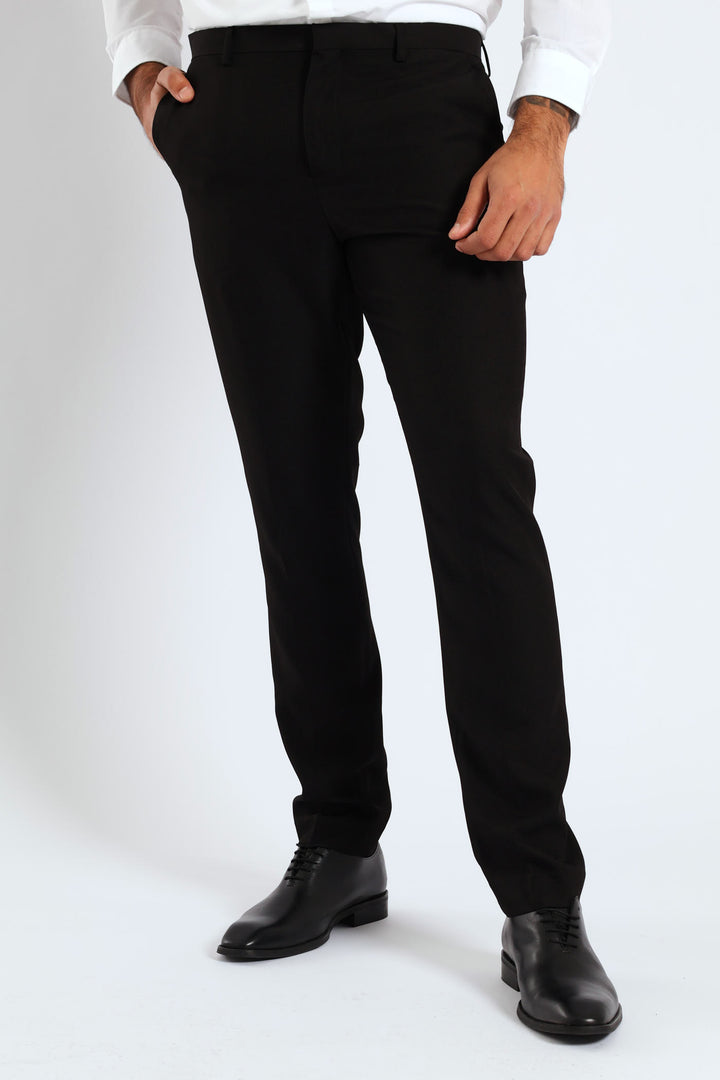 Slim Fit Essential Suit Trouser - Black