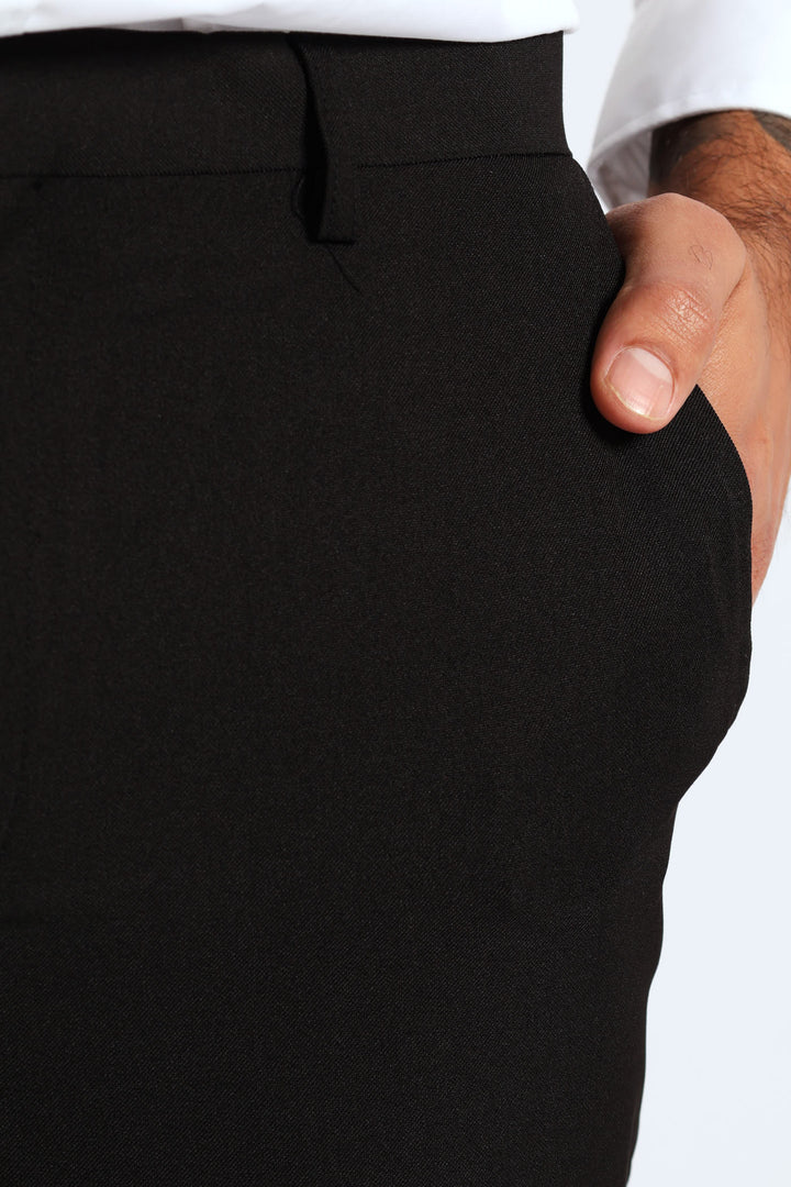 Slim Fit Essential Suit Trouser - Black