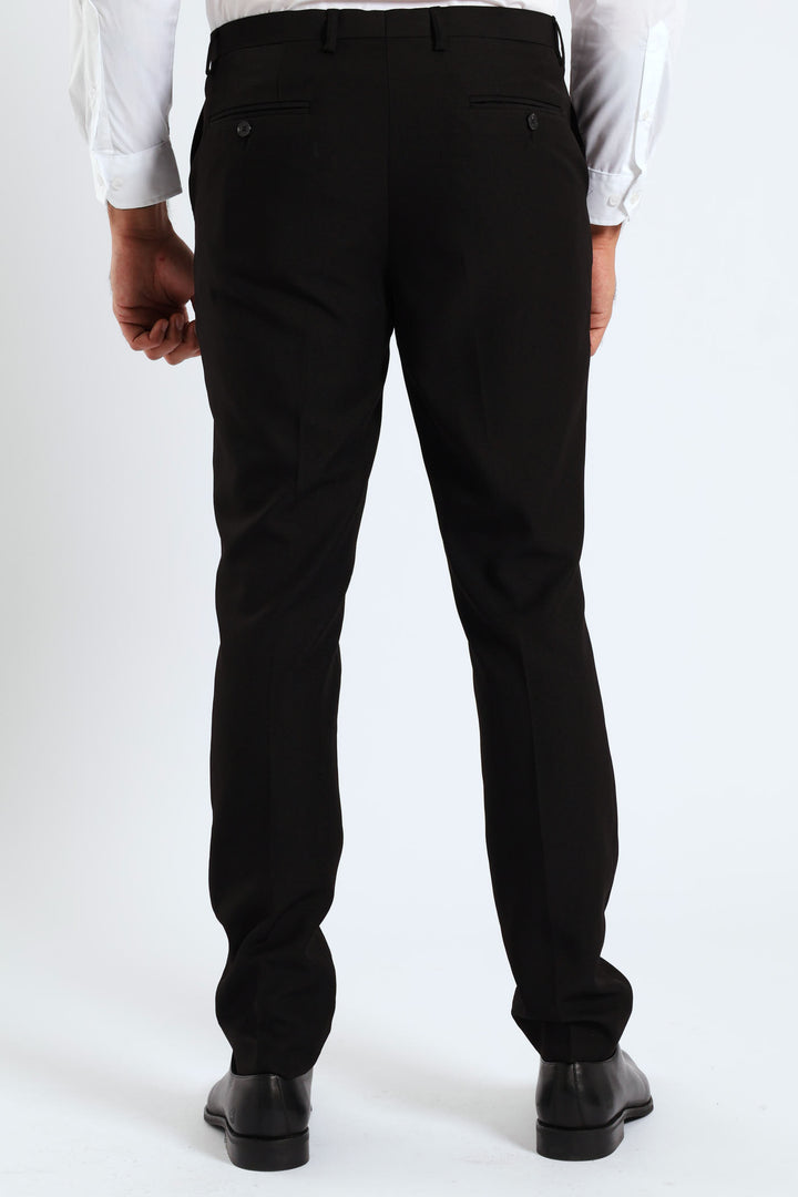 Slim Fit Essential Suit Trouser - Black
