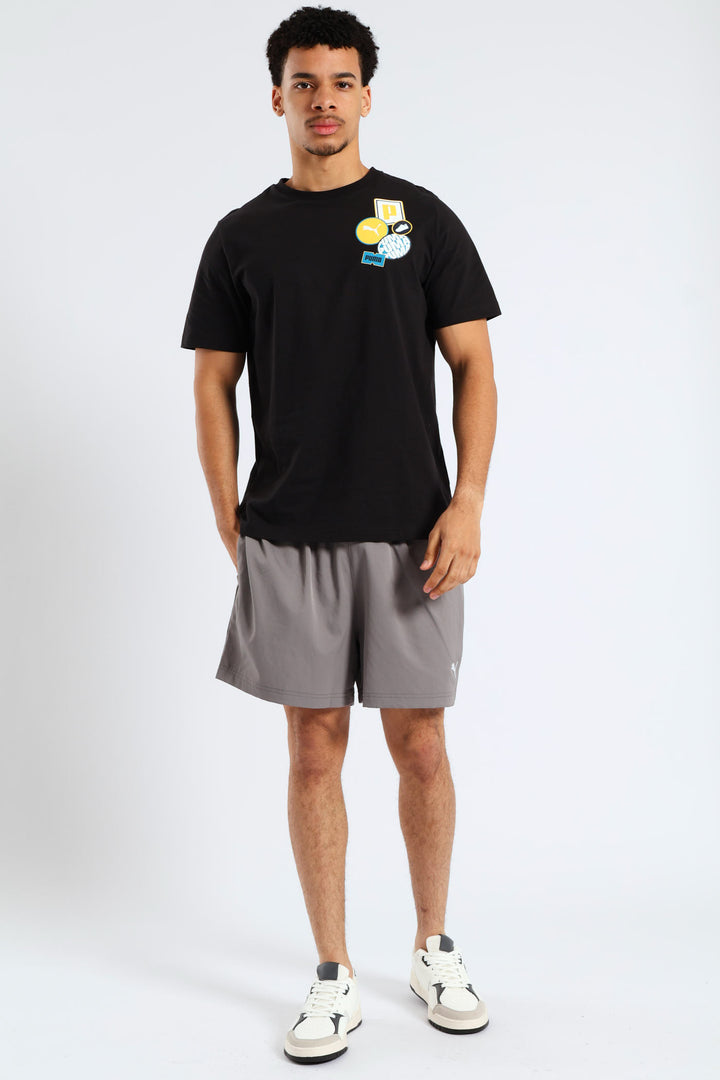 Graphics Icon Tee - Black