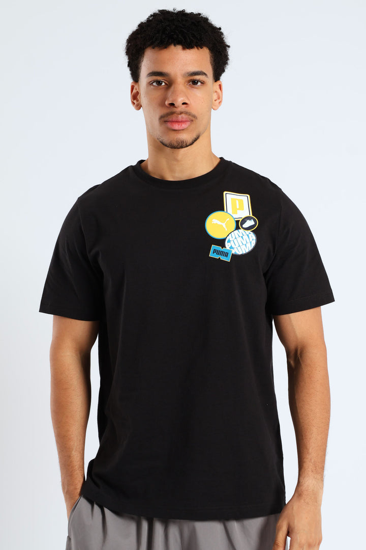 Graphics Icon Tee - Black