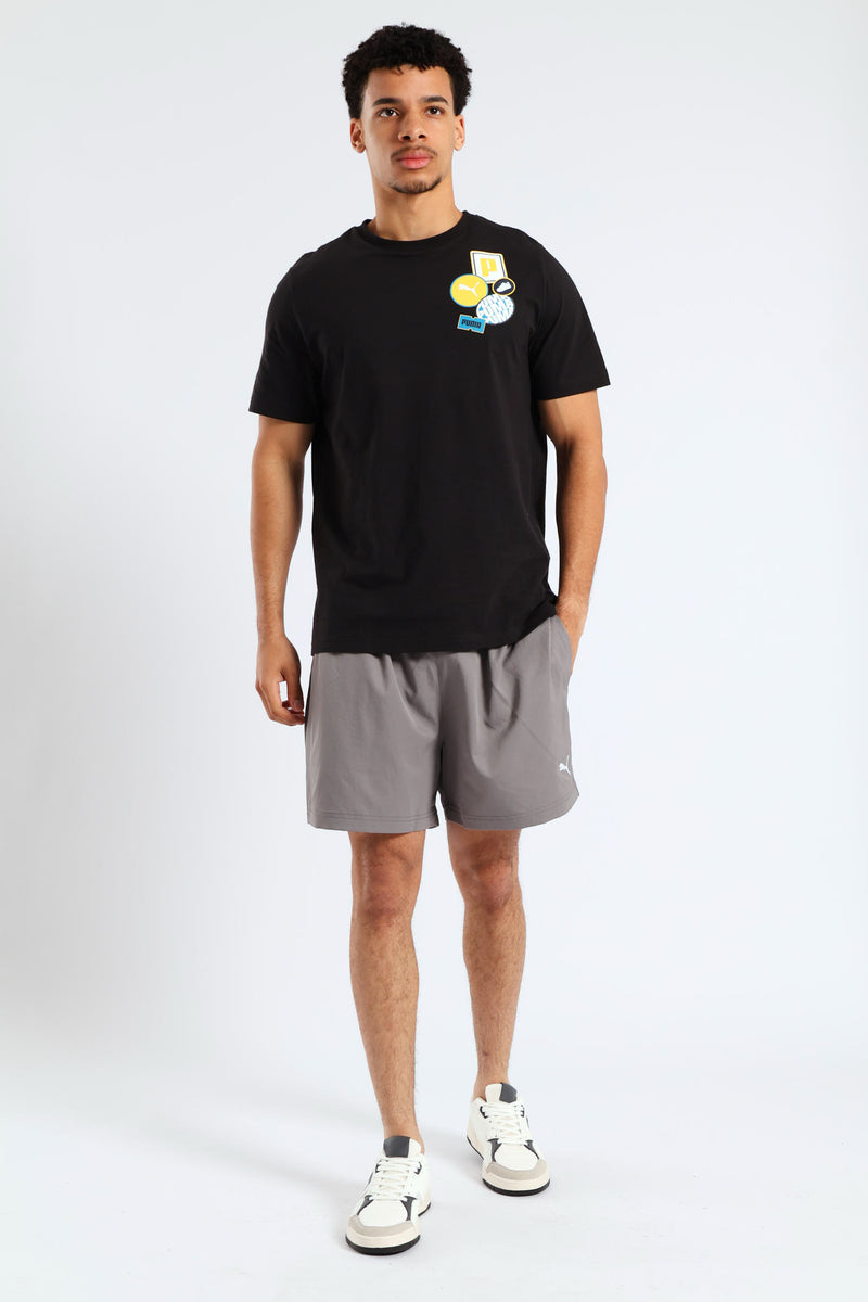 Essential 5" Woven Shorts - Grey