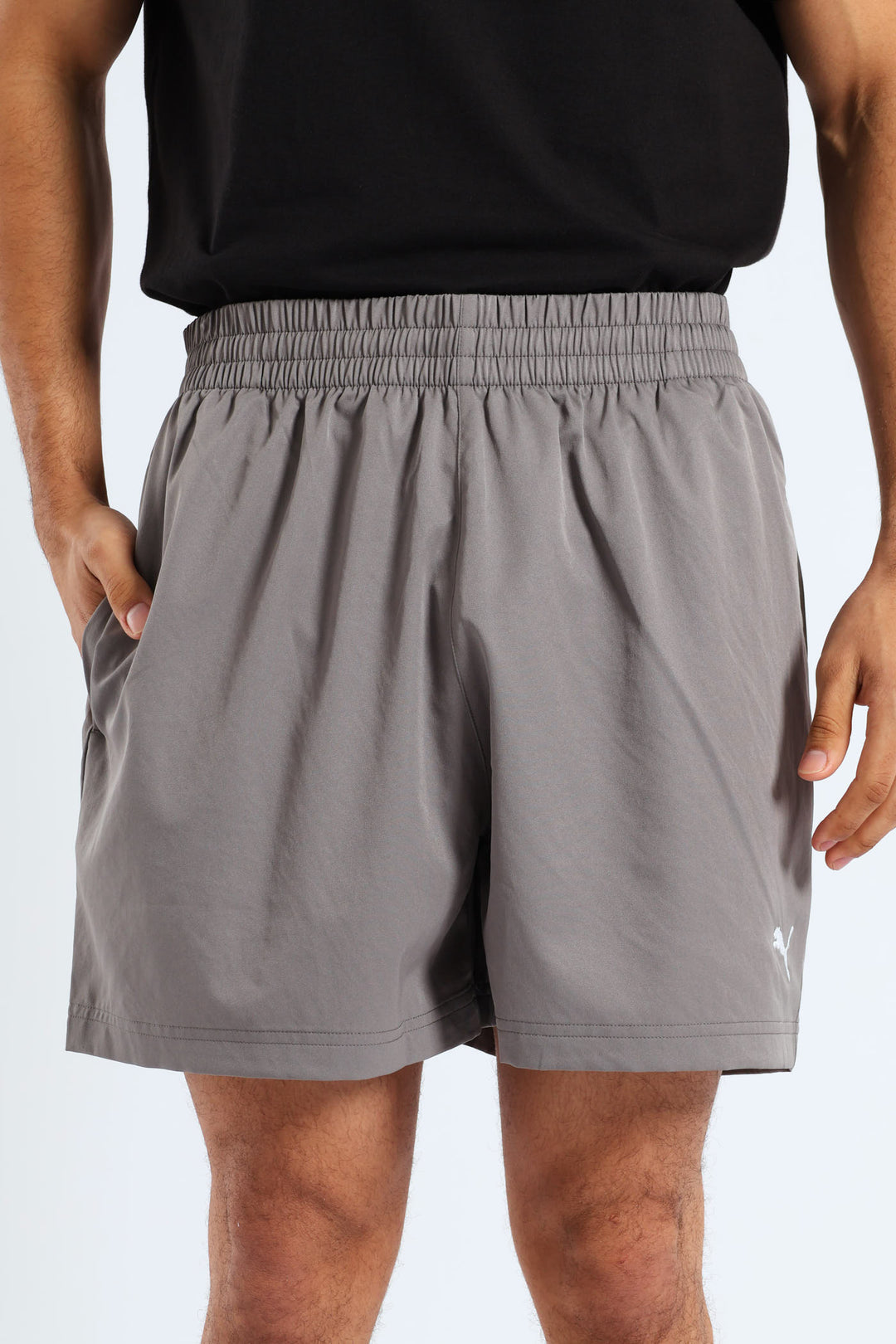 Essential 5" Woven Shorts - Grey