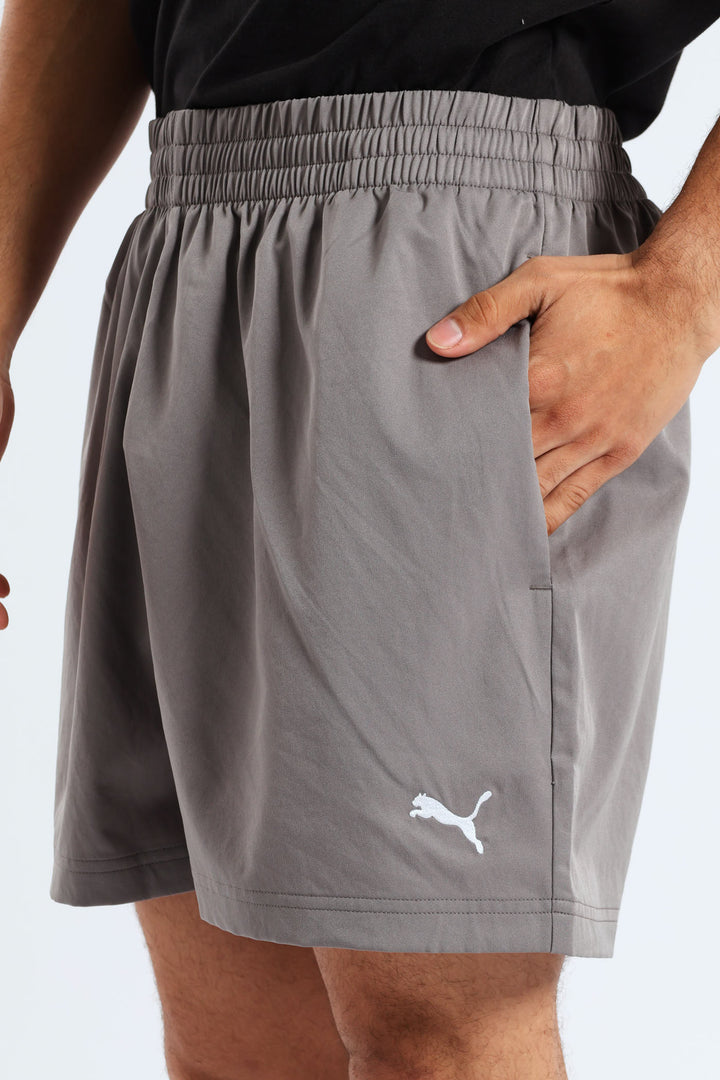 Essential 5" Woven Shorts - Grey