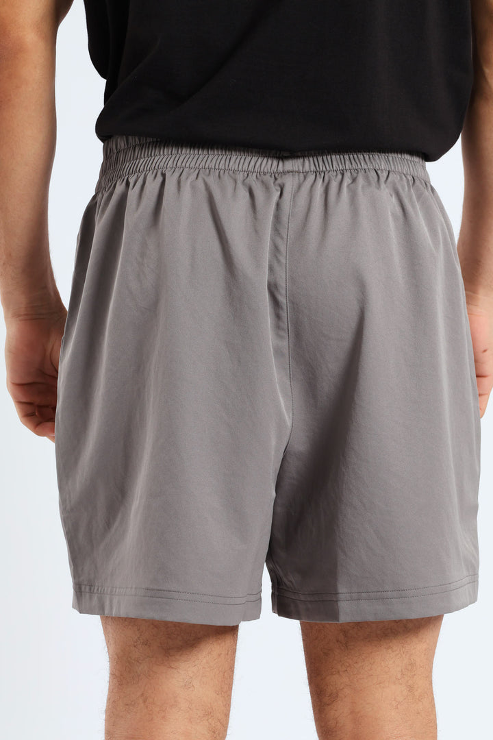 Essential 5" Woven Shorts - Grey