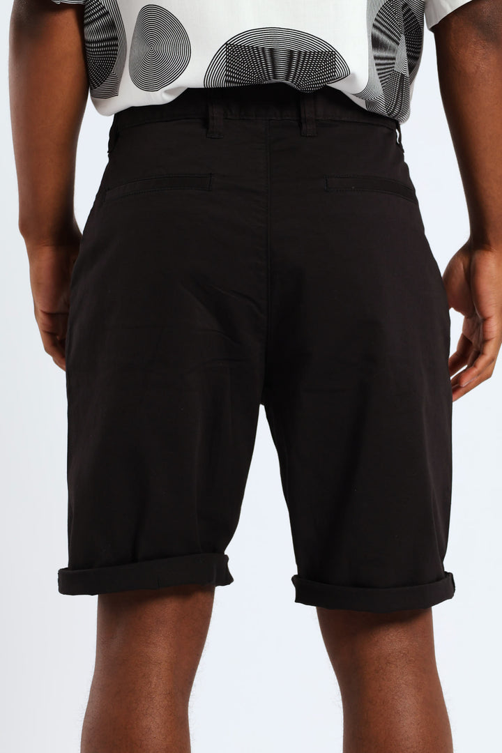 Chino Shorts - Black