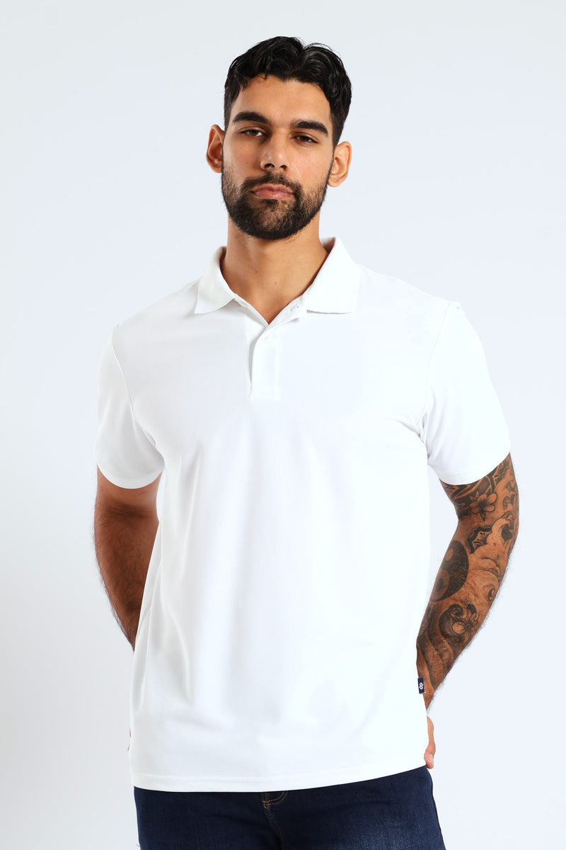 Poly Golfer - White