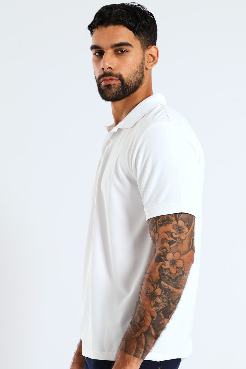 Poly Golfer - White