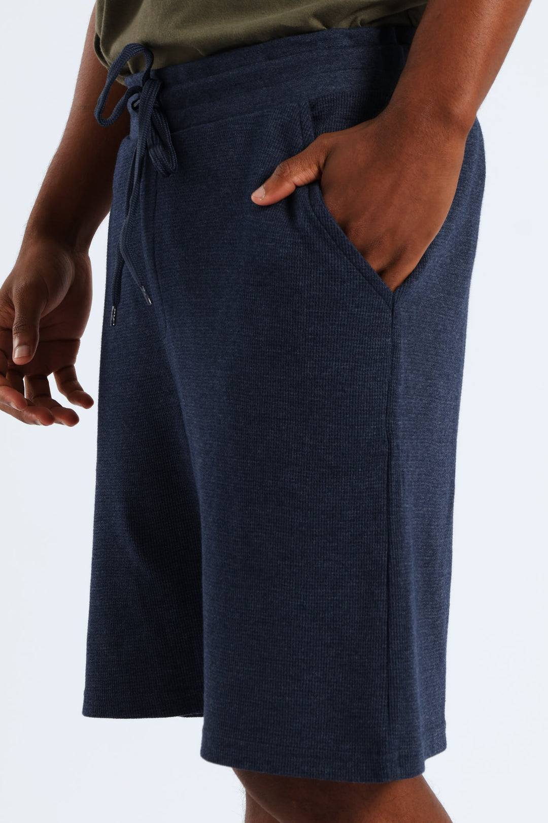 Waffle Shorts - Navy