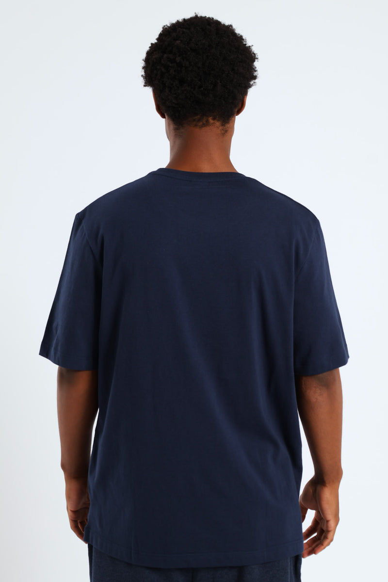 Wife Management Slogan Tee - Navy