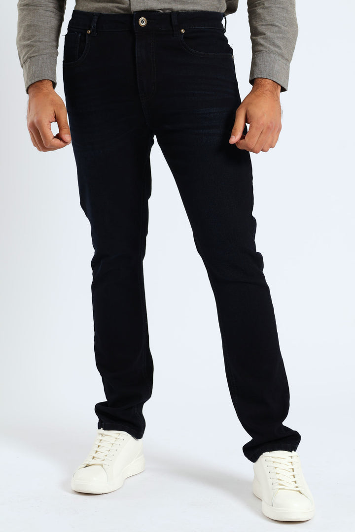 Slim Stretch Denim - Blue/Black