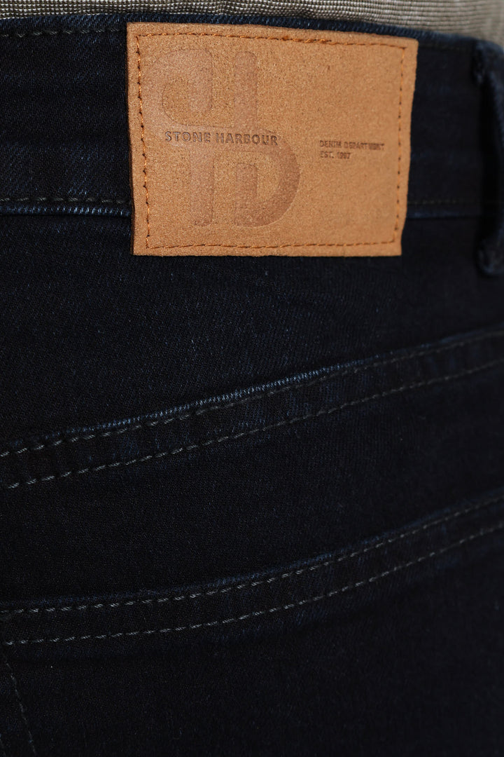 Slim Stretch Denim - Blue/Black