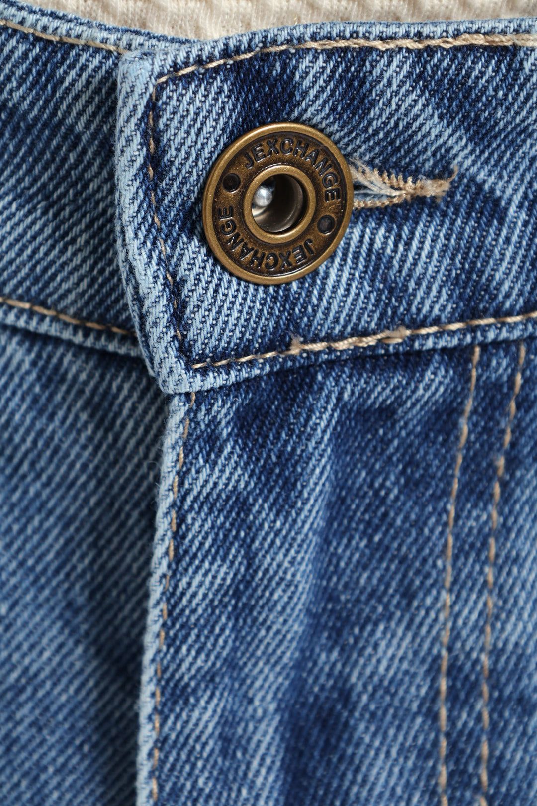 Baggy Denim Shorts - Blue