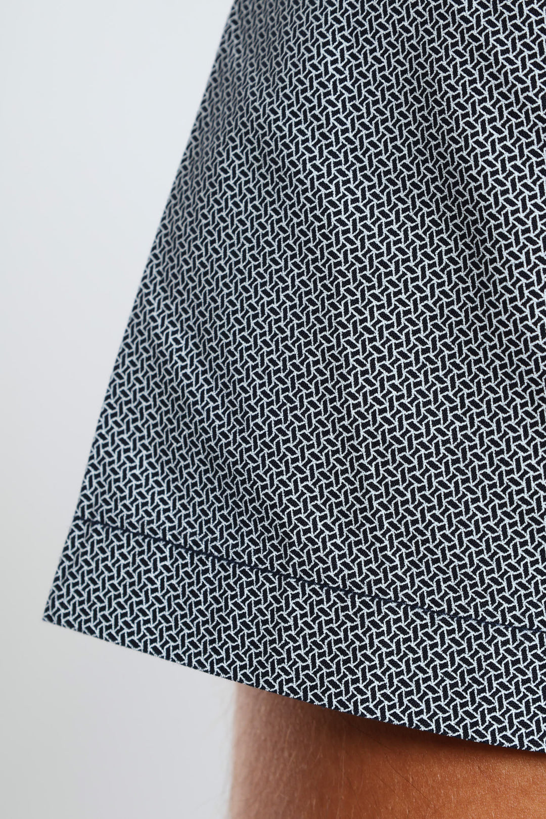 Geo Print Gear Shirt - Navy