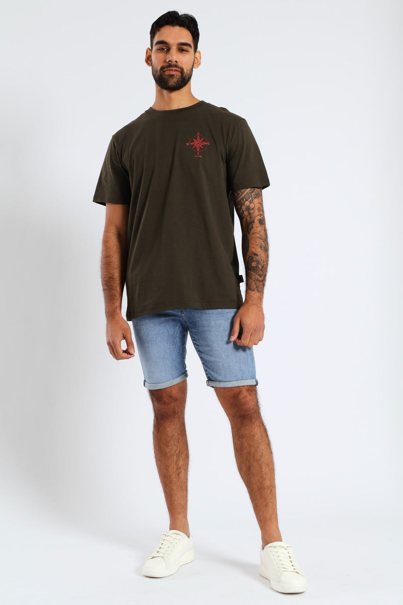 Vintage Denim Short - Mid Wash
