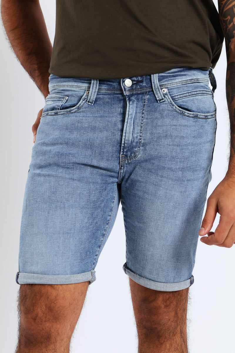 Vintage Denim Short - Mid Wash